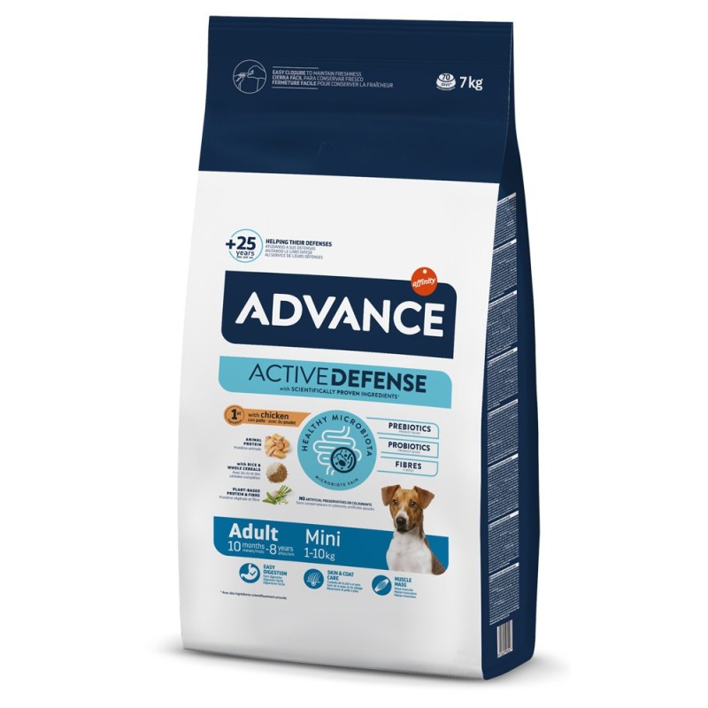 Ração para cão Advance Adult Mini Frango