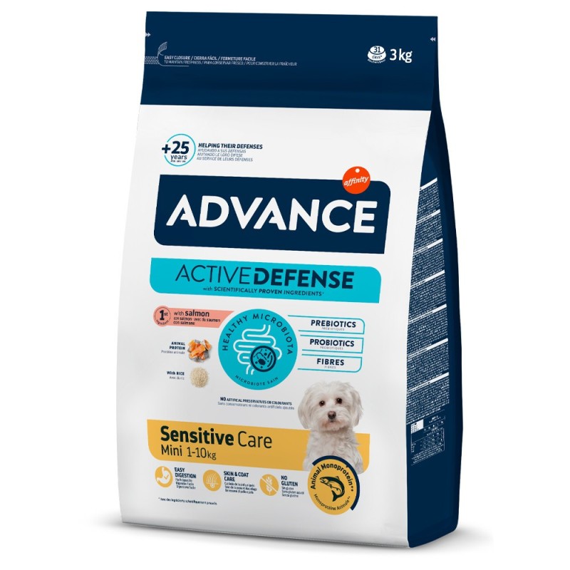 Ração para cão Advance Adult Mini Salmão