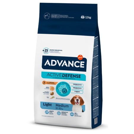 Ração para cão Advance Ligh Medium de Frango