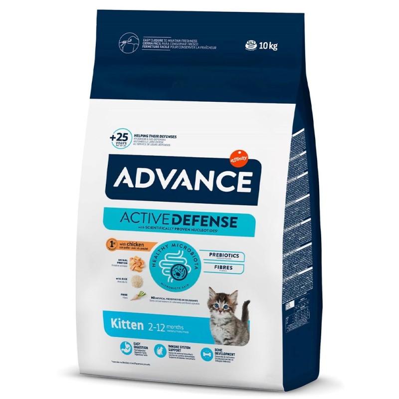Ração para gato Advance Kitten - Frango