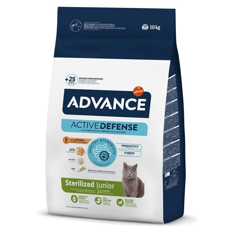 Ração para Gato Advance Junior Sterilised