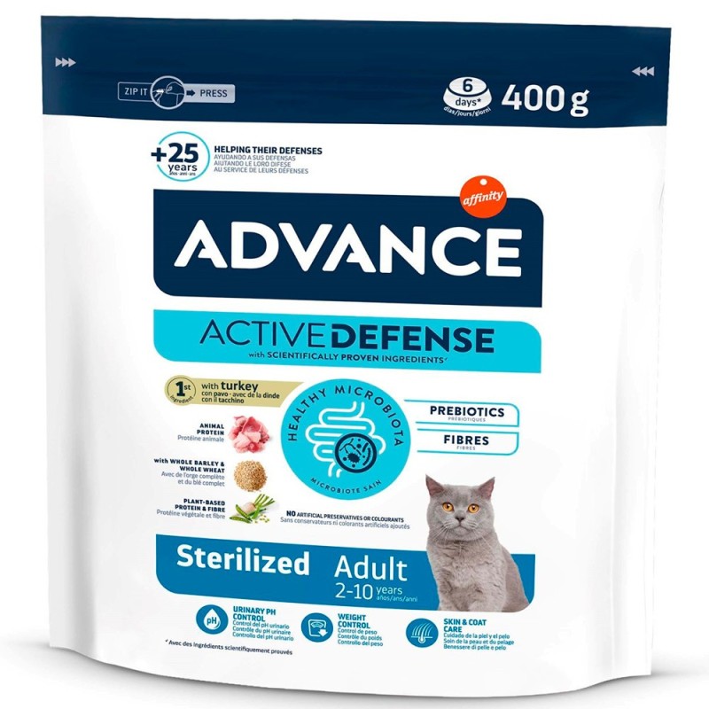 Ração para gato Advance Sterilized - Peru