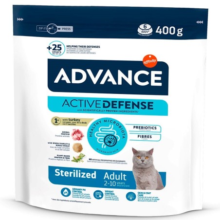 Ração para gato Advance Sterilized - Peru