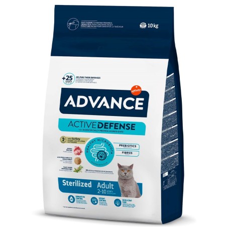 Ração para gato Advance Sterilized - Peru