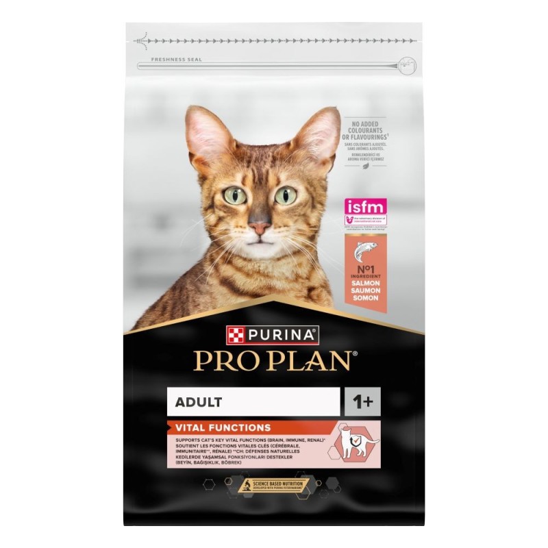 Ração para gato Pro Plan Original Vital Functions - Salmão
