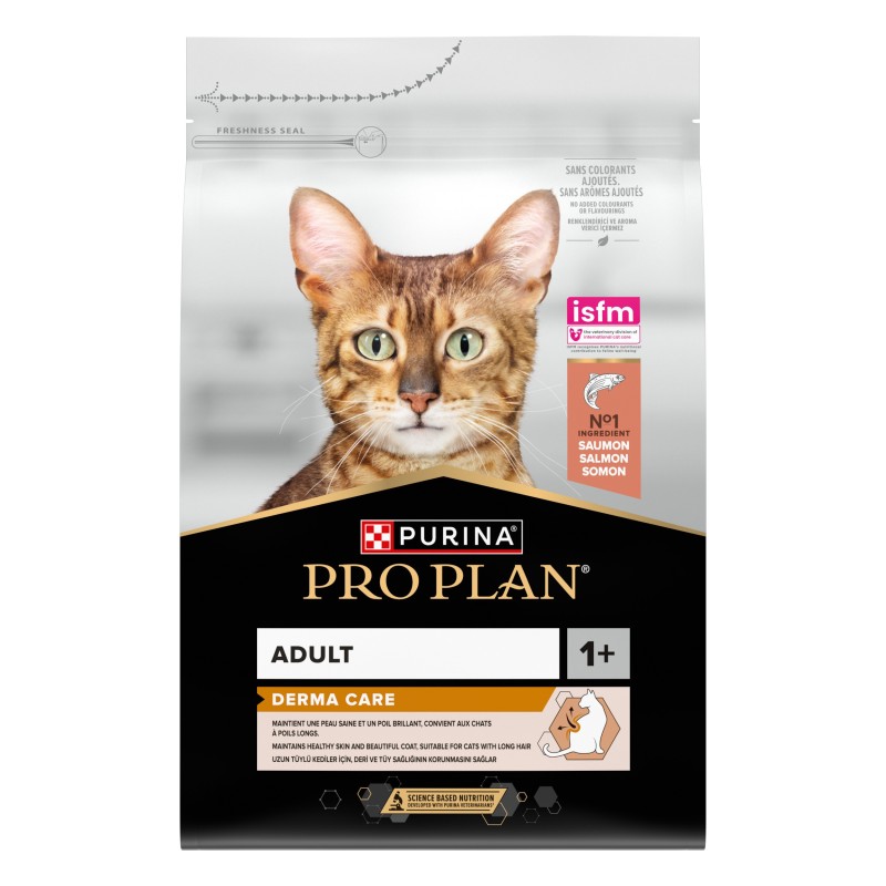 Ração para gato Pro Plan Derma Care - Salmão