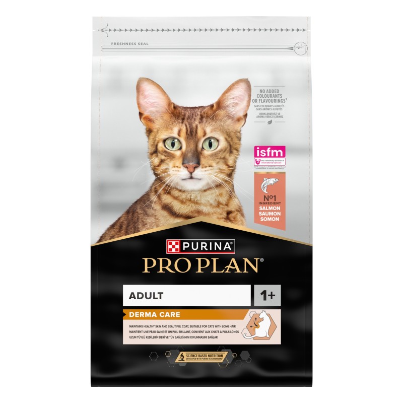 Ração para gato Pro Plan Derma Care - Salmão