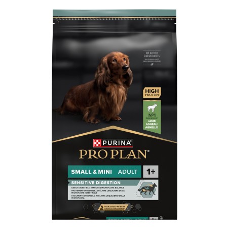 Ração para Cão Pro Plan Sensitive Digestion Small & Mini Borrego