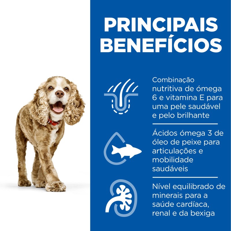 Ração para cães seniores mini e pequenos - Hill's Senior 11+ Small & Mini