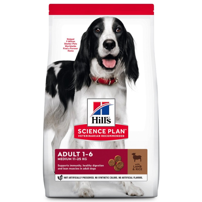 Ração para cães de porte médio - Hill's Adult Medium