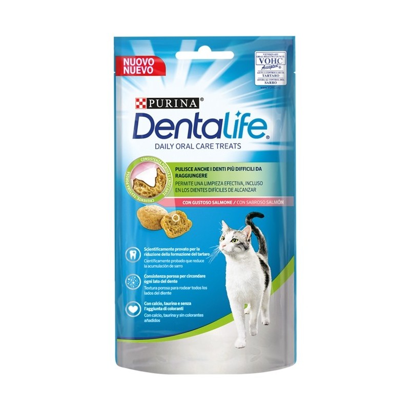 Snack para Gato Purina Dentalife de Salmão