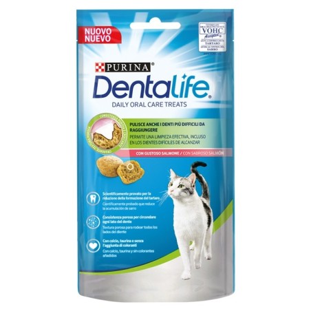 Snack para Gato Purina Dentalife de Salmão
