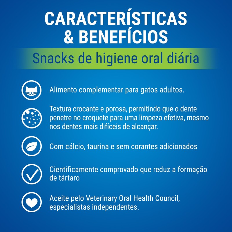 Snack para Gato Purina Dentalife de Frango
