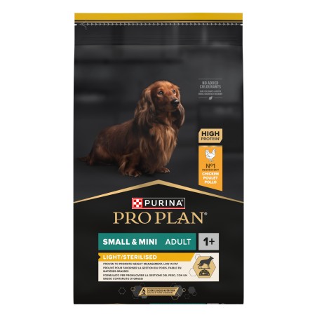 Ração para cão Pro Plan Light/Sterilised Small & Mini