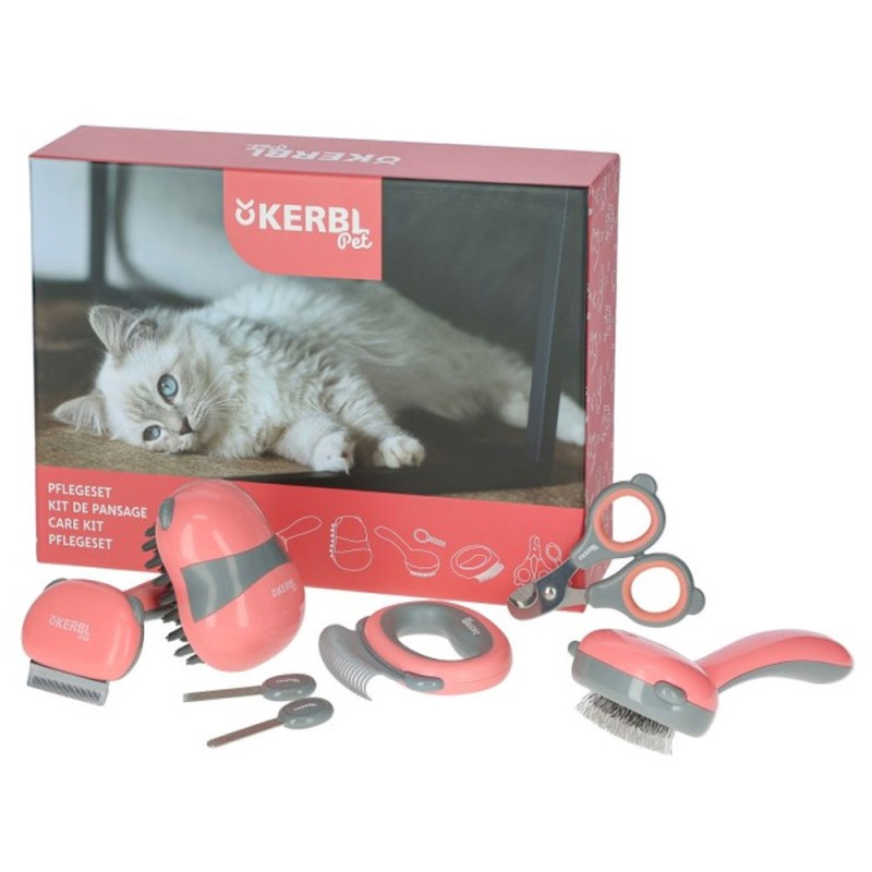 Conjunto de beleza e higiene para gatos e cães - Kerbl