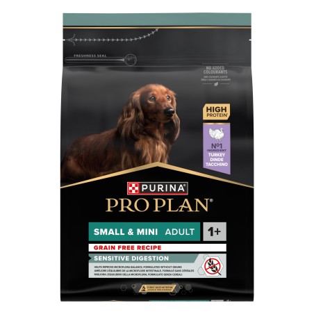 Ração para Cão Pro Plan Optidigest Sem Cereais Small & Mini Adulto Peru