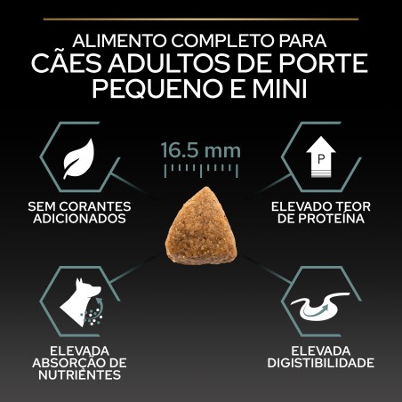 Ração para Cão Pro Plan Optidigest Sem Cereais Small & Mini Adulto Peru