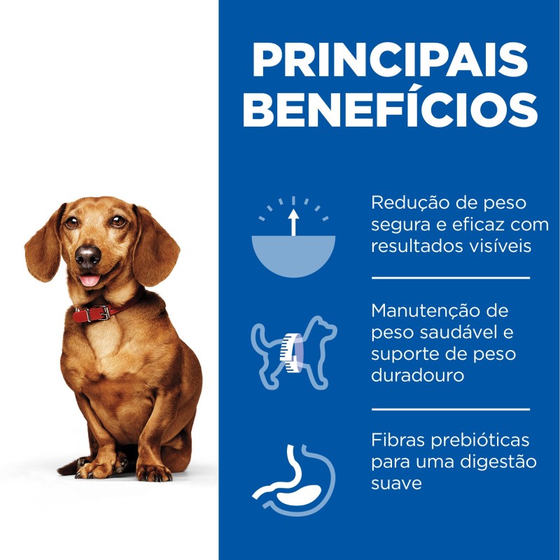 Ração para cão com excesso de peso - Hill's Perfect Weight Small & Mini Adult
