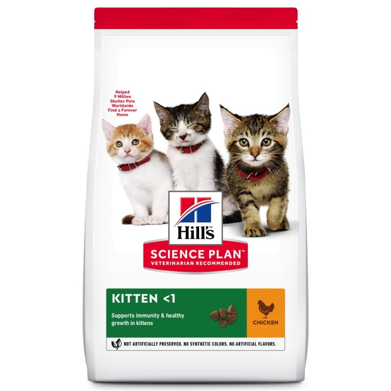 Ração para gato Hill's Kitten - Frango