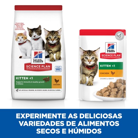 Ração para gato Hill's Kitten - Frango