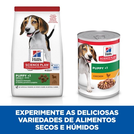 Ração para cachorro - Hill's Puppy Medium - Cordeiro