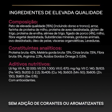 Ração para gato Pro Plan Savoury Duo Sterilised Adult Pato