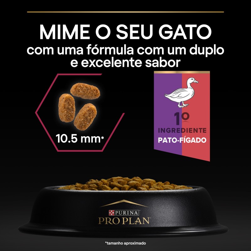 Ração para gato Pro Plan Savoury Duo Sterilised Adult Pato