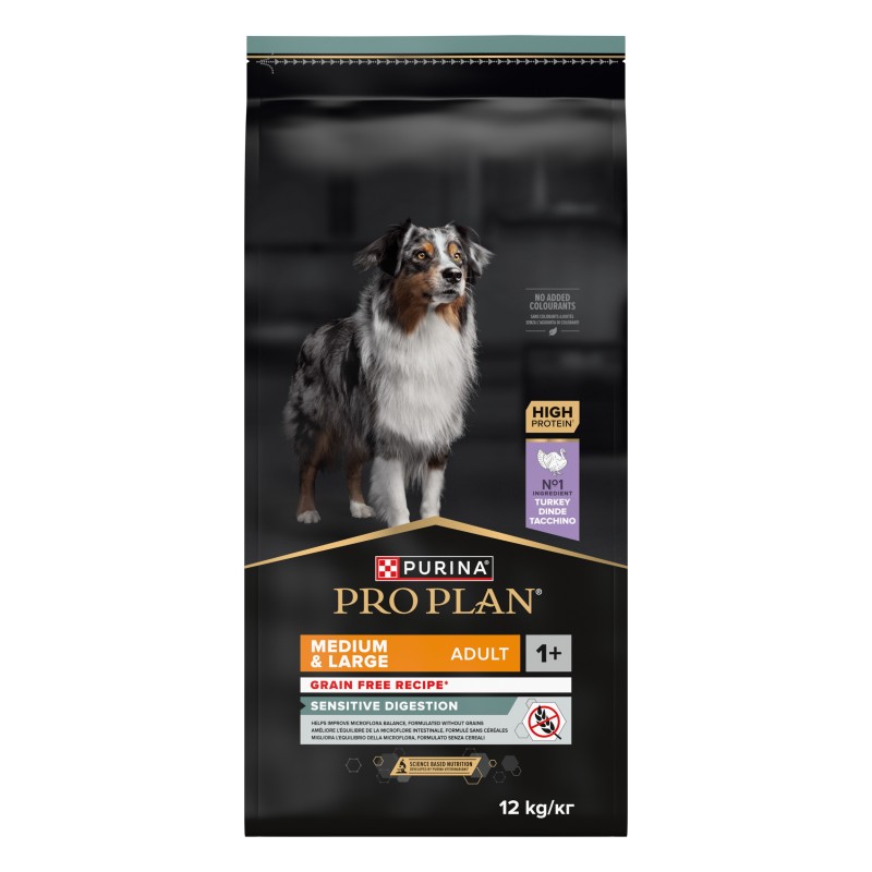 Ração para cão Pro Plan Sensitive Digestion Grain Free Medium & Large Adulto Peru
