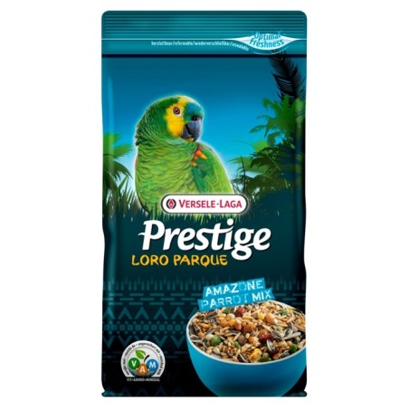 Alimento para papagaios Versele-Laga Prestige Loro Parque Amazone Parrot Mix