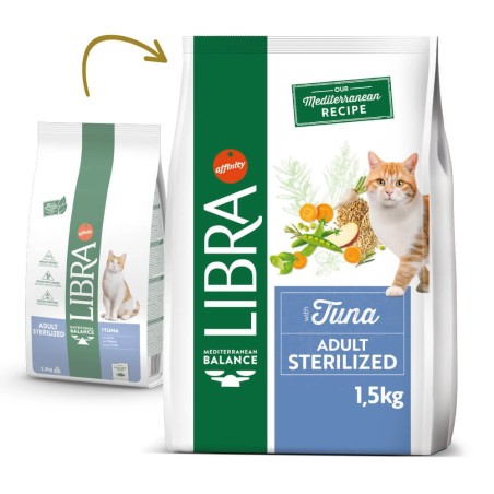 Ração para gato Libre Sterilized Atum