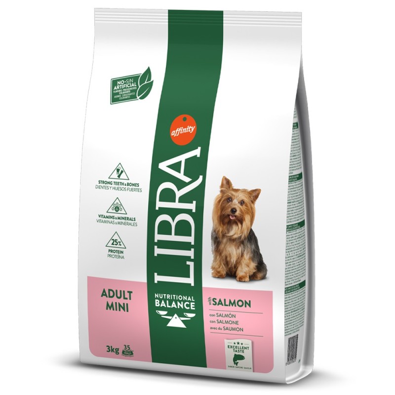Ração para Cão Libra Adulto Mini Salmão