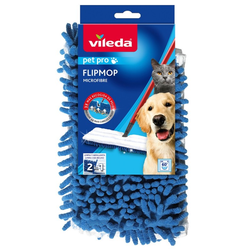 Recarga para mopa de microfibra - Vileda Pet Pro