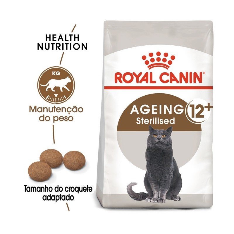 Ração para gato Royal Canin Ageing Sterilised 12+