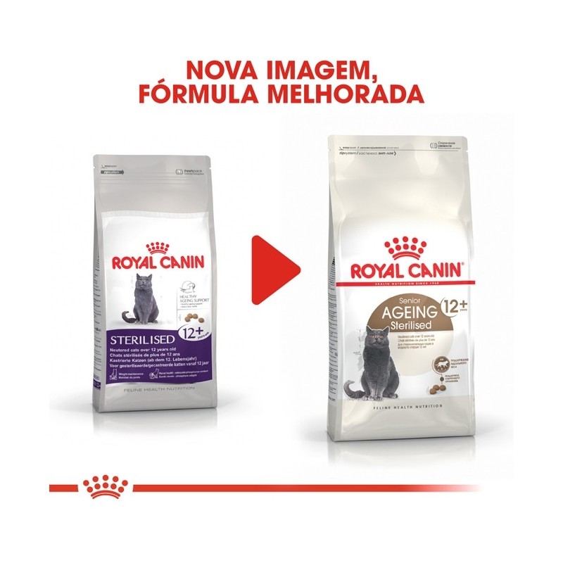 Ração para gato Royal Canin Ageing Sterilised 12+