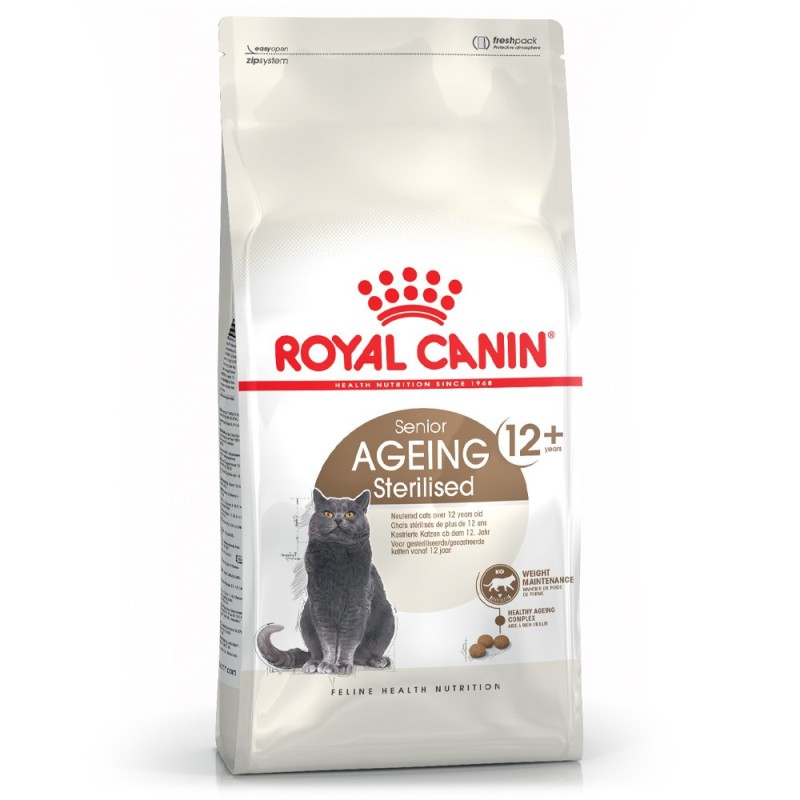 Ração para gato Royal Canin Ageing Sterilised 12+