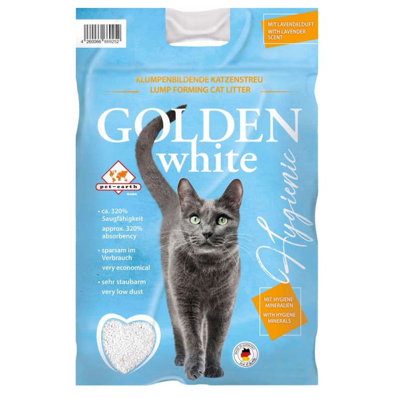 Areia Golden White para gato - Golden Grey