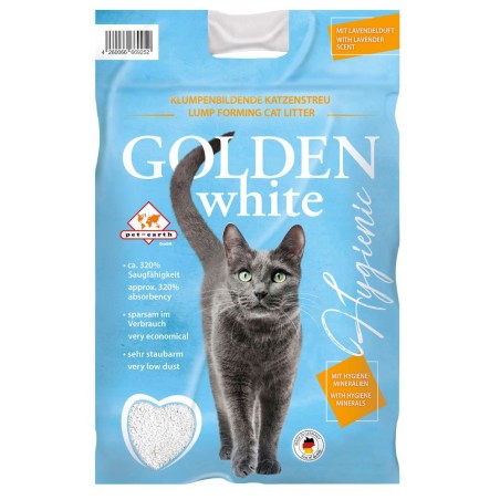 Areia Golden White para gato - Golden Grey