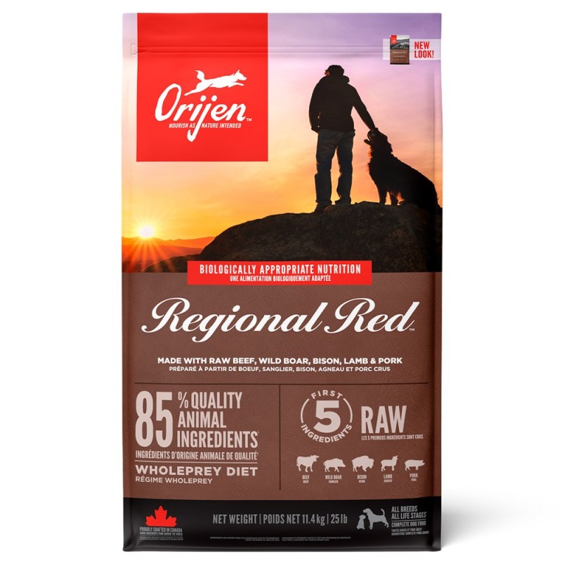 Ração para cão Orijen Regional Red