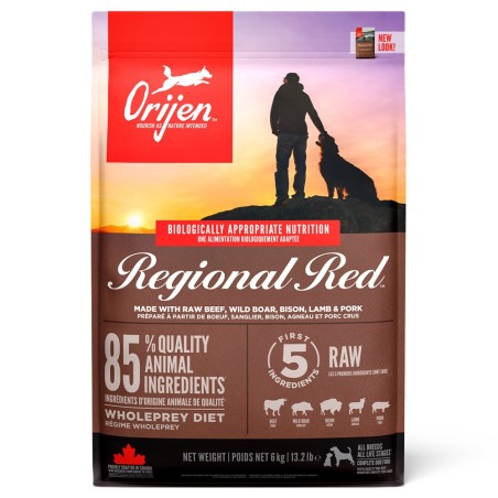 Ração para cão Orijen Regional Red