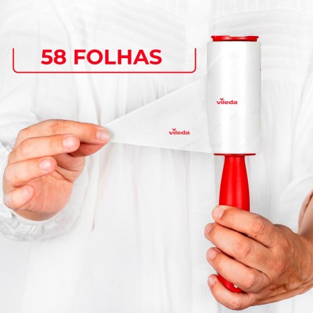 Rolo adesivo para remover pelos - Vileda Pet Pro