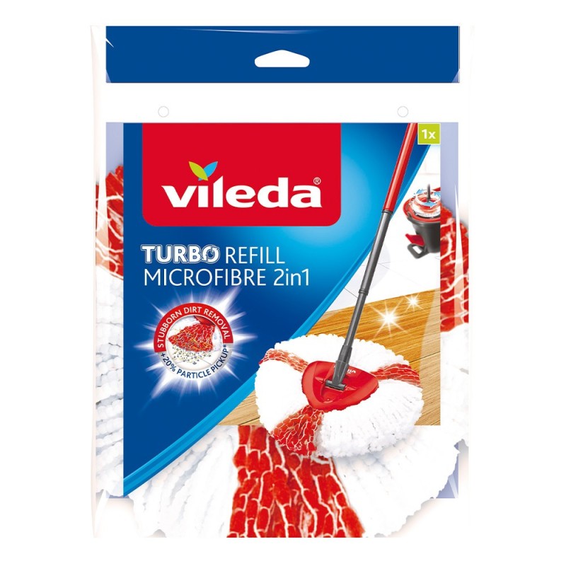 Recarga para esfregona - Vileda  Microfibras Turbo 2 em 1