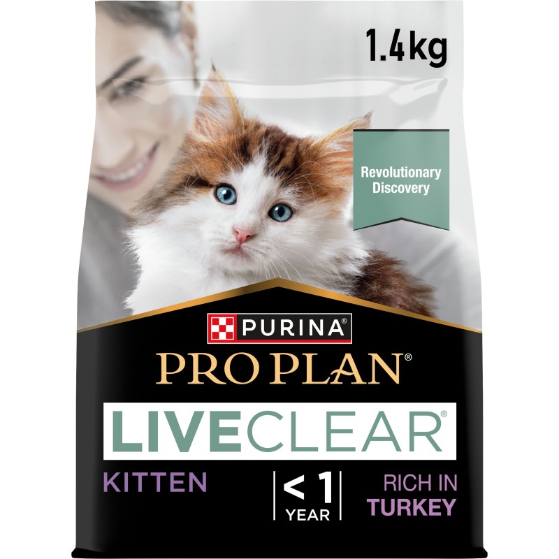 Ração para gato Pro Plan Live Clear Kitten - Peru