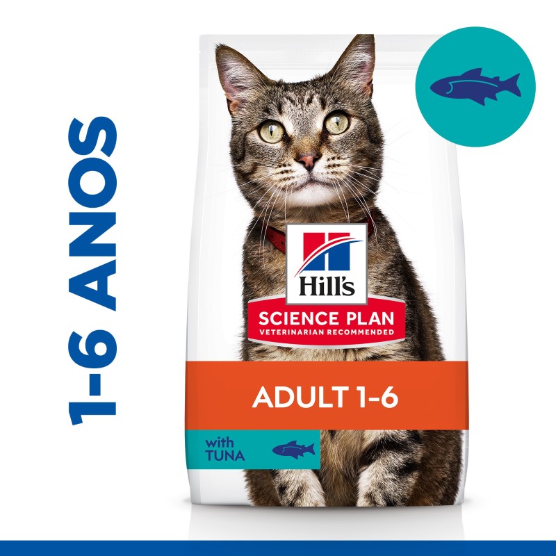 Ração para gato Hill's Feline Optimal Care Atum