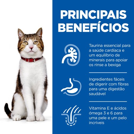 Ração para gato Hill's Mature Adult 7+ - Frango