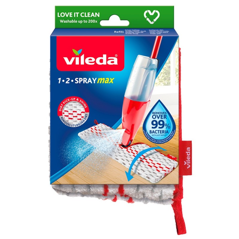 Racarga para Mopa com spray - Vileda 1-2 Spray Max