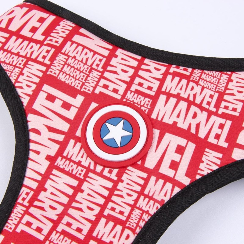 Peitoral reversível Capitão América para cão - Marvel