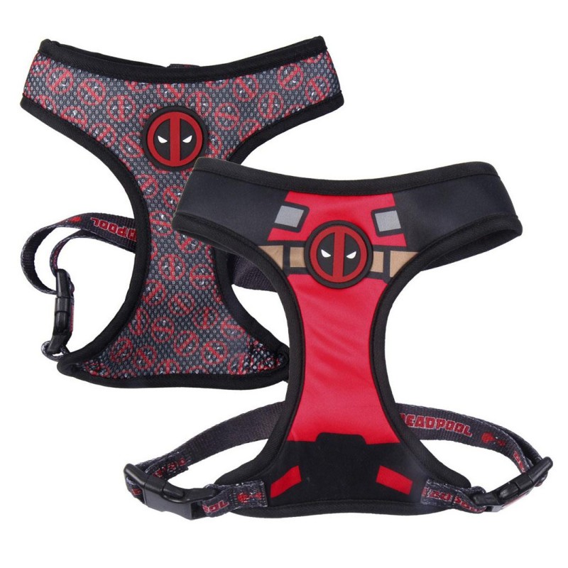 Peitoral reversível Deadpool para cão - Marvel Peitoral reversível Deadpool para cão - Marvel