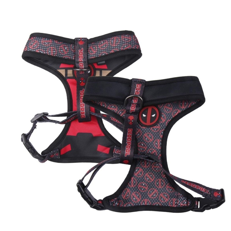 Peitoral reversível Deadpool para cão - Marvel Peitoral reversível Deadpool para cão - Marvel