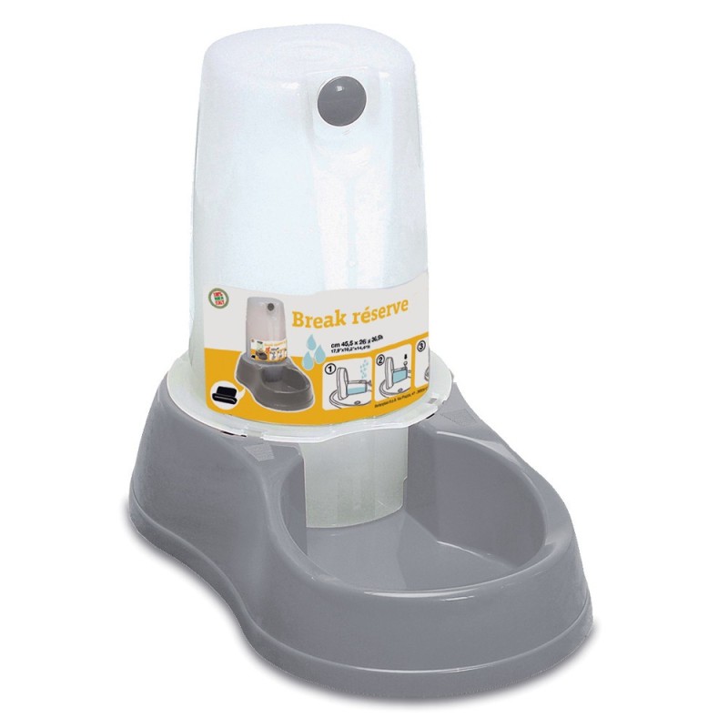 Bebedouro dispensador para cães e gatos - Stefanplast Break Reserve