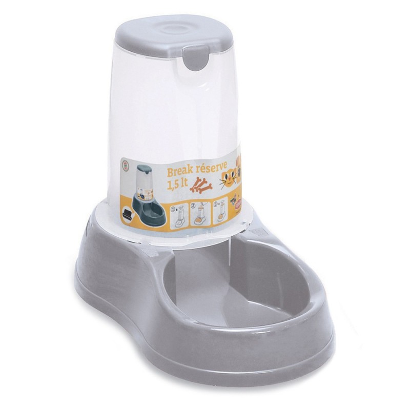 Comedouro dispensador para cães e gatos - Stefanplast Break Reserve
